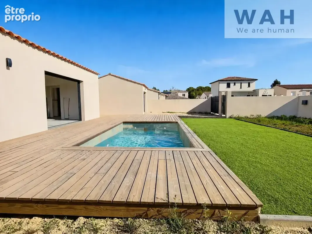 Maison neuve plain-pied avec piscine à St Christol les Alès - photo 2