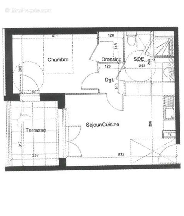 Appartement à SAINT-BRES