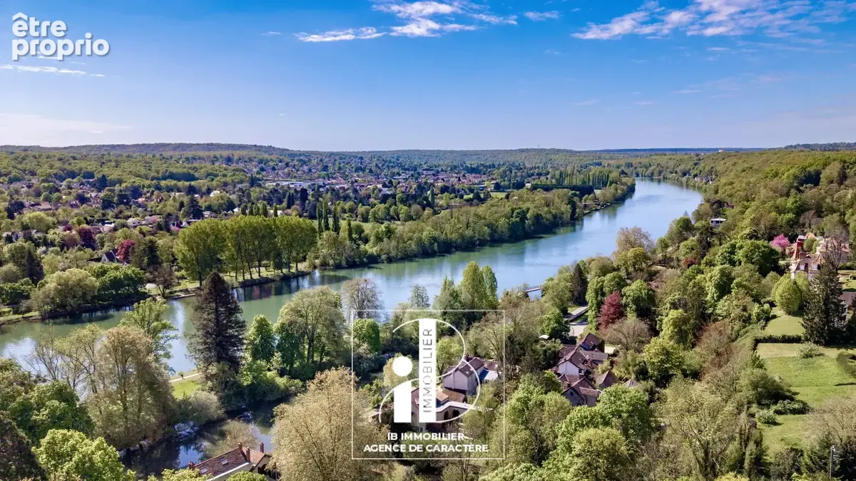 Samois sur seine – propriété de charme 238m² – vue seine - photo 2