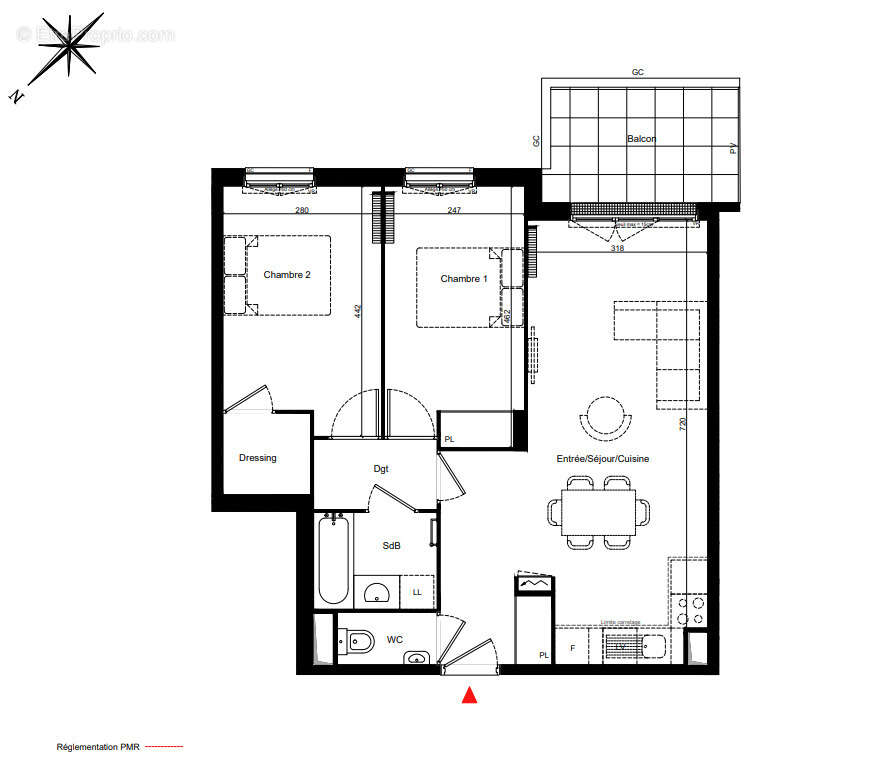 Appartement 3p - le-plessis-robinson - photo 2