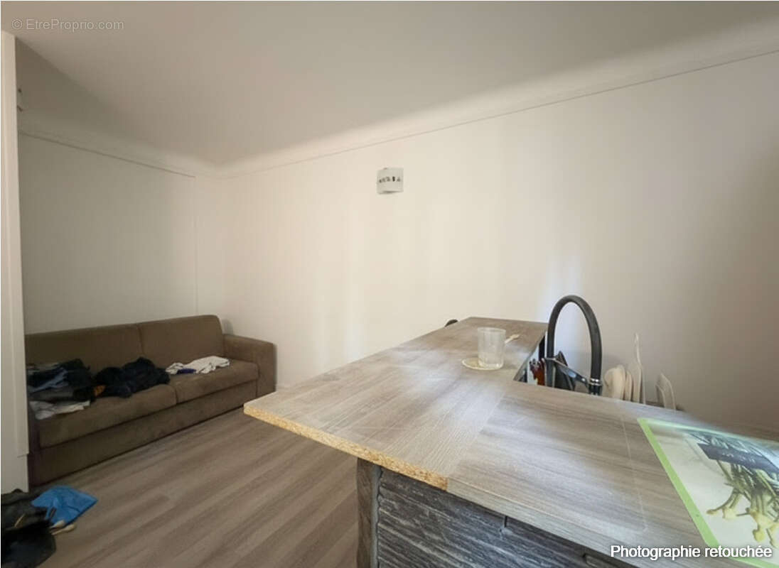 Appartement Paris 1 pièce(s) 19.82 m2 - photo 2