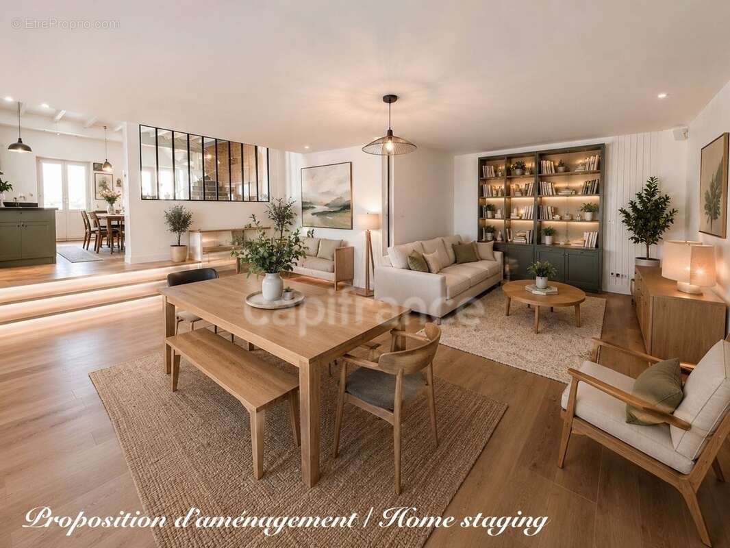 Loft contemporain 202 m² – quartier bergères  portes de la défense - terrasse 25 m² – parking - photo 4