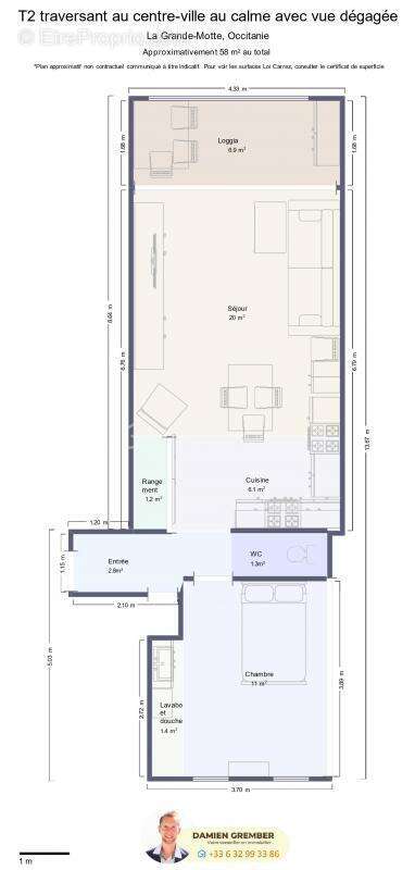 Appartement à LA GRANDE-MOTTE