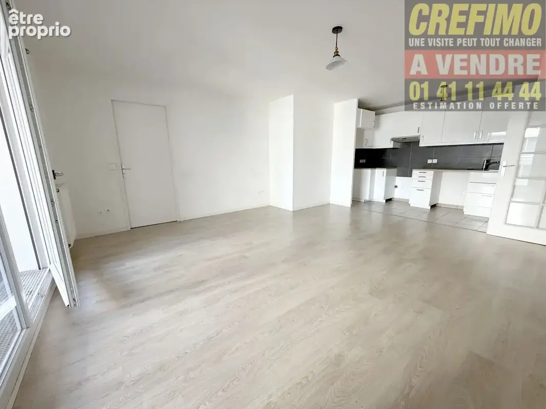 Trois pièces + balcon + parking à vendre à Asnières - Agence immobilière CREFIMO - photo 12