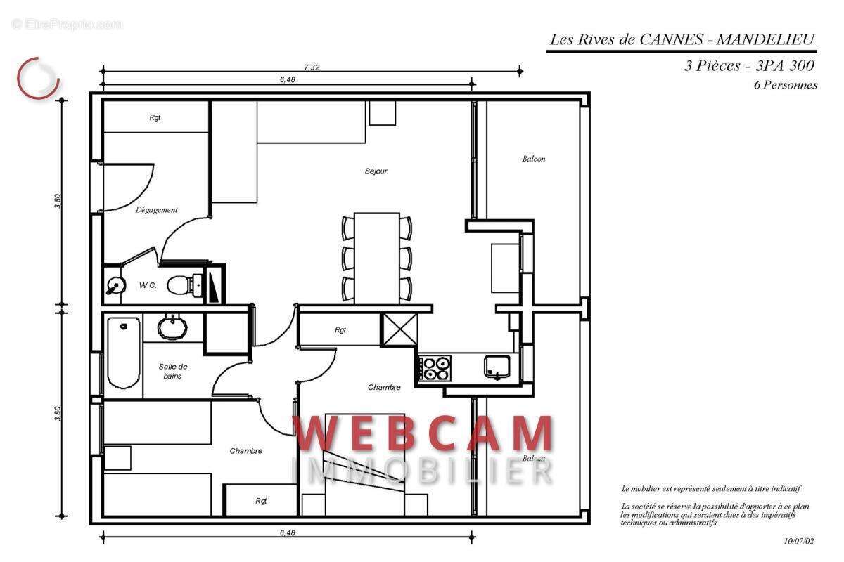 Appartement à MANDELIEU-LA-NAPOULE