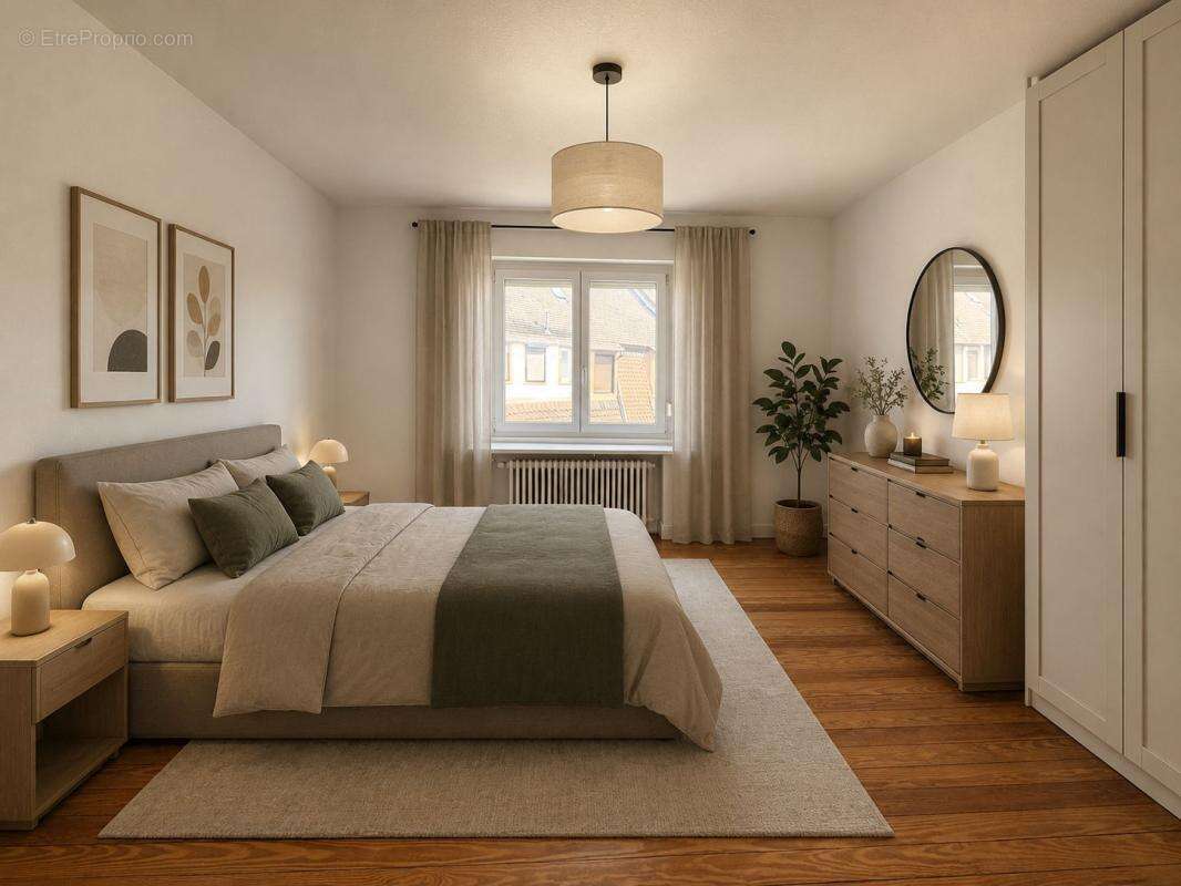 Neudorf – T3 de 74 m² avec double balcon - photo 5