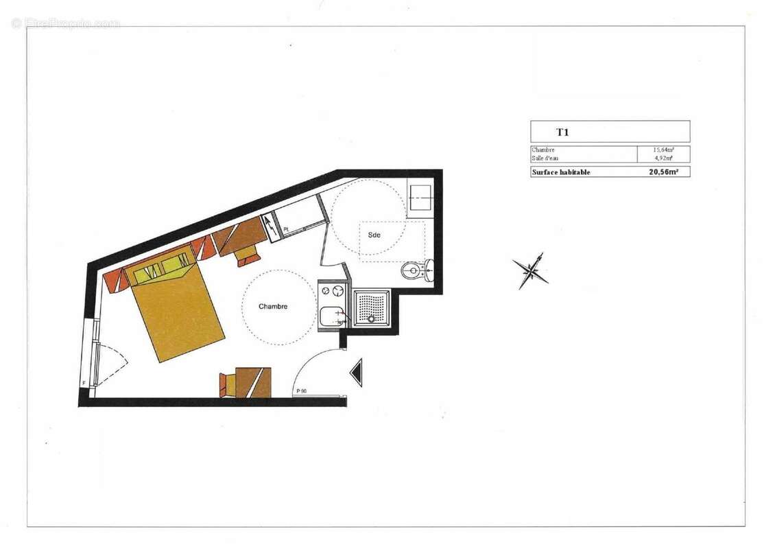 Appartement 20 m² à Nantes  - photo 8