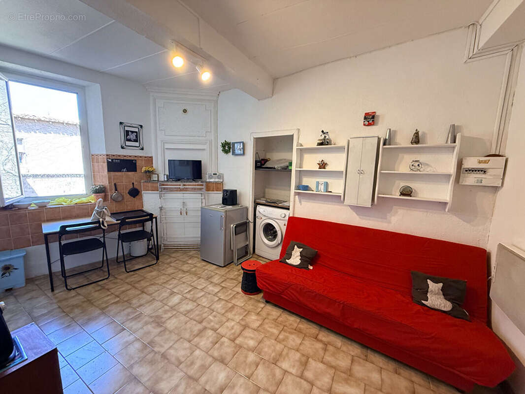 Appartement Agde 1 pièce plus alcôve 20.53 m2 - photo 2