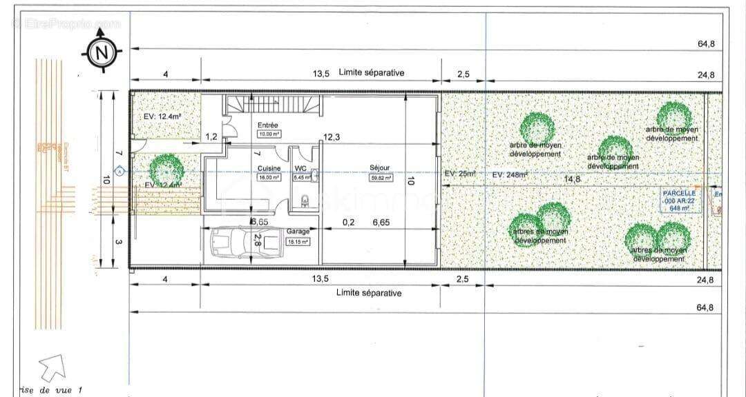 Terrain à EPINAY-SUR-SEINE