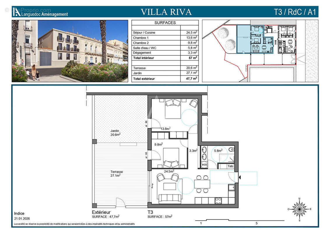 Appartement à SETE