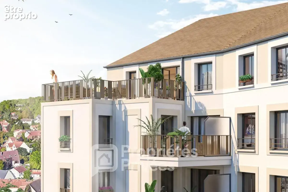 Appartement montlhery - t2 alcôve de 54.83 m² avec terrasse - photo 3