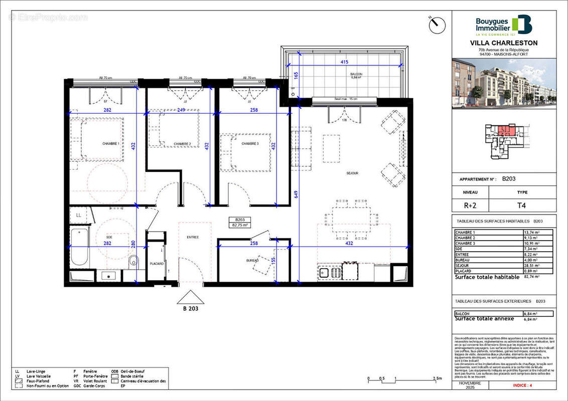 Appartement à MAISONS-ALFORT