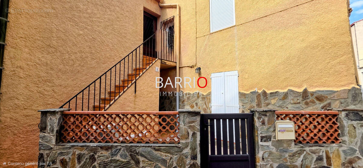 Maison à BANYULS-SUR-MER