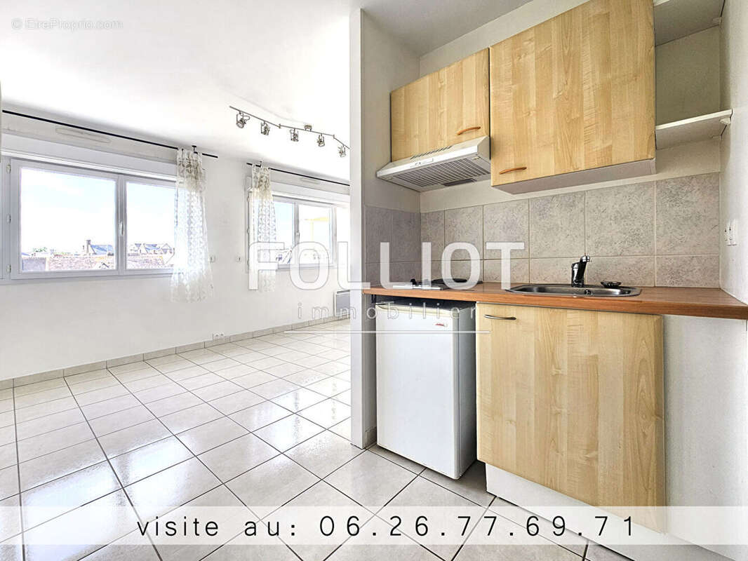 Appartement T1 à vendre à Douvres-la-Délivrande - Dernier étage avec ascenseur, bon état - photo 3
