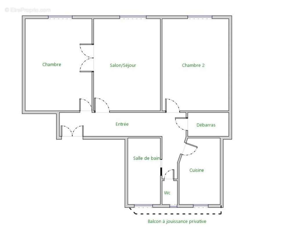 Appartement à PARIS-13E