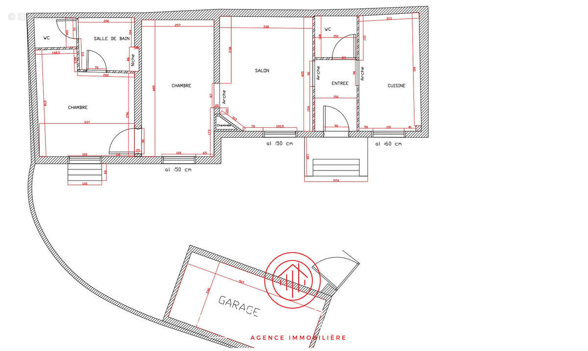 Maison 120 m2  avec garage - Parc Chambrun, NICE - photo 17