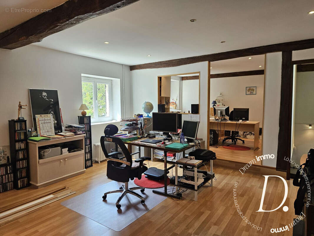 chambre/bureau premier niveau - Maison à GASNY