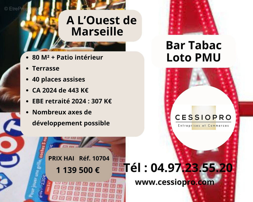 Commerce à MARSEILLE-1E