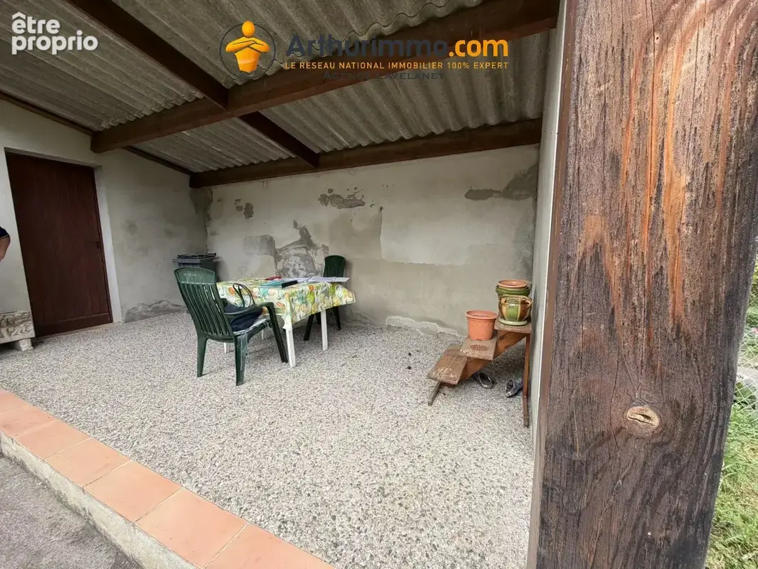 Maison de village avec jardin, terrasse couverte et vue sur le château à Léran - photo 13