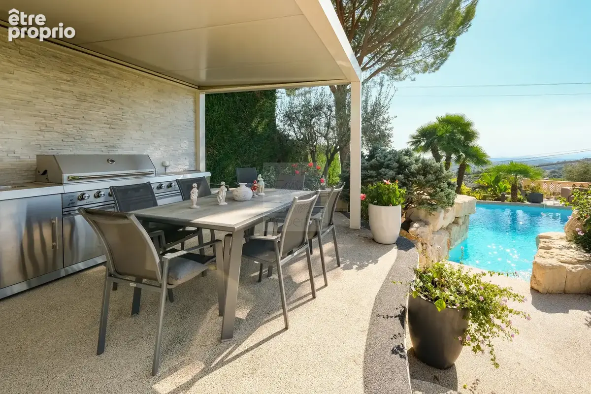 Vence - villa  310m2 - vue mer et collines - photo 9