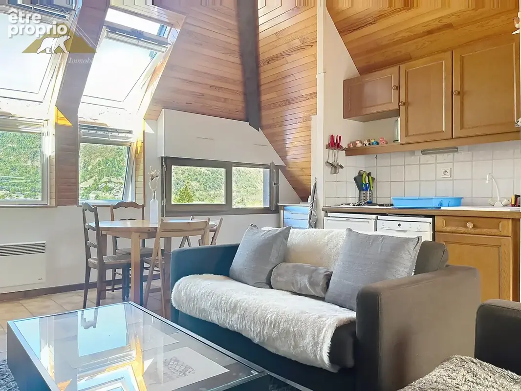 Saint lary village - le doux refuge - t3  duplex - photo 4