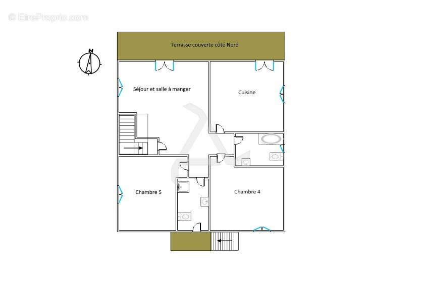 Villa méditéranéenne t8 comprenant 2 appartements située dans un secteur privilégié avec vue sur le golfe - photo 35