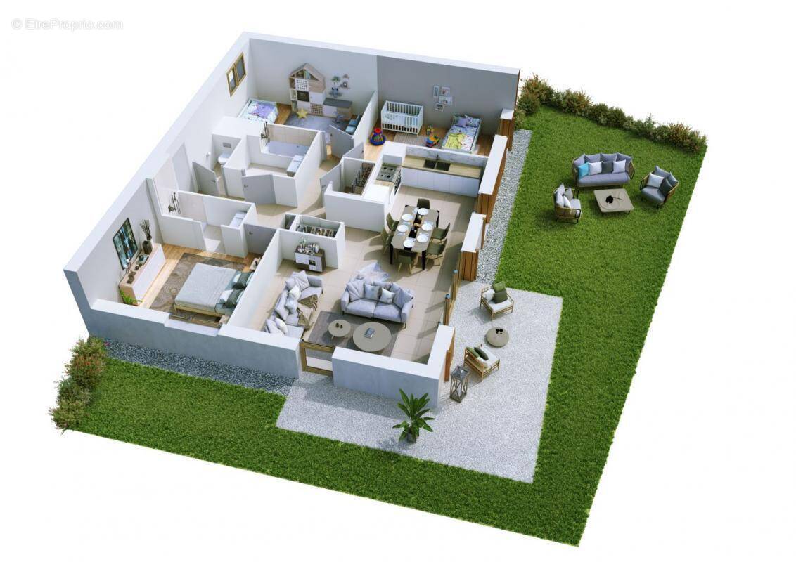 Appartement à LA RIVIERE-ENVERSE