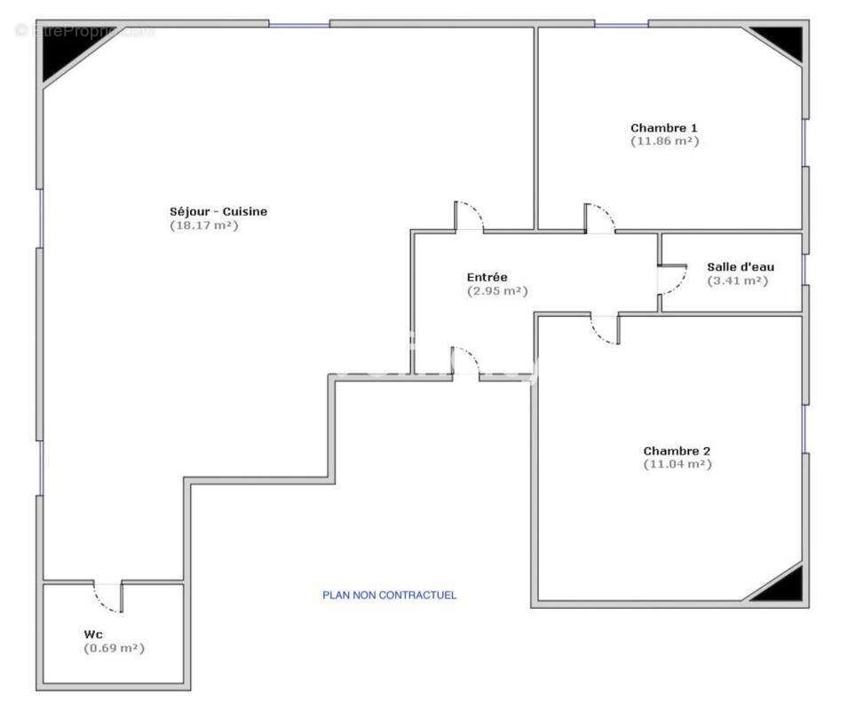Appartement à VILLE-D&#039;AVRAY