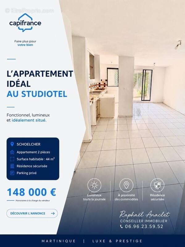 Appartement à SCHOELCHER