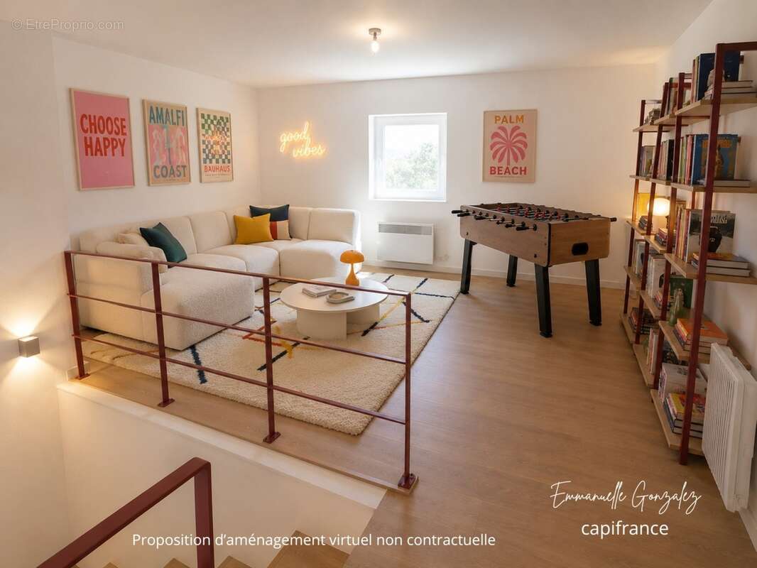 Maison de caractère entièrement rénovée 200m² avec 5 chambres ROUJAN (34) - photo 17