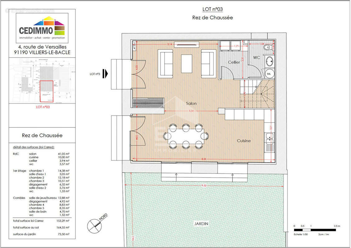 Maison 153m² à villiers-le-bâcle - photo 2