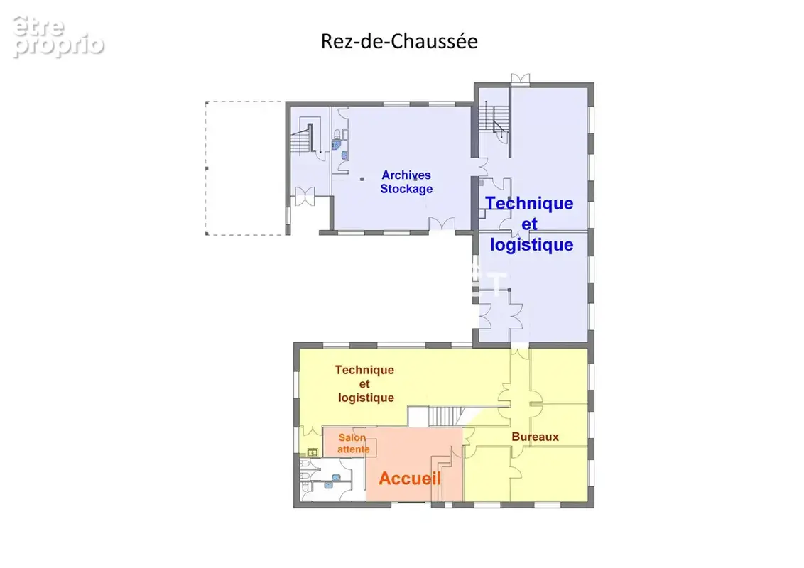 Bâtiment indépendant - Buc - 1232 m2 - photo 8