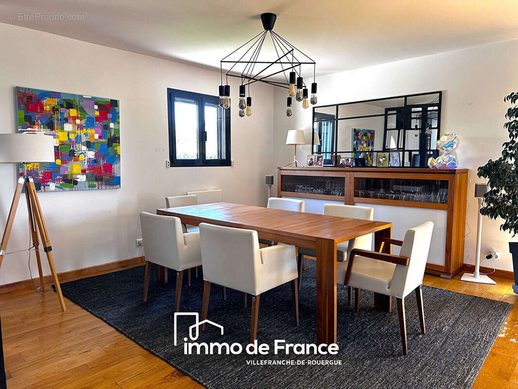 Vente viager occupé : dans un bel environnement de campagne maison d'architecte 149 m² avec piscine sur 3113 m² de terrain - photo 4