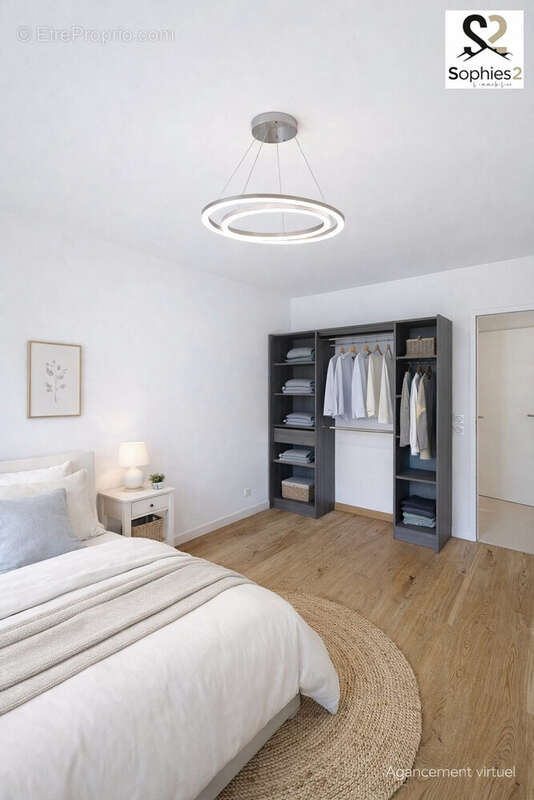 agencement virtuel - Appartement à CLAIX