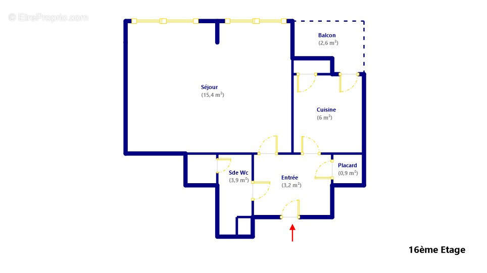 Appartement à MARSEILLE-5E