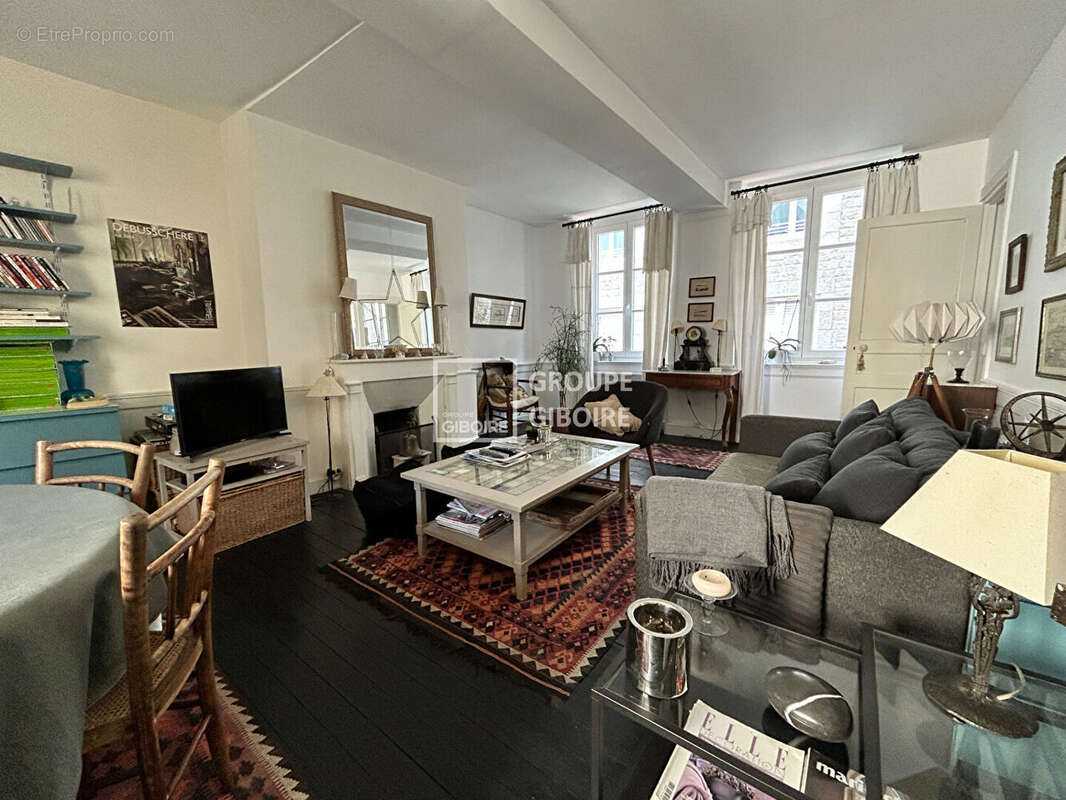 A vendre agence giboire appartement type 2 saint malo intra muros cave - photo 2