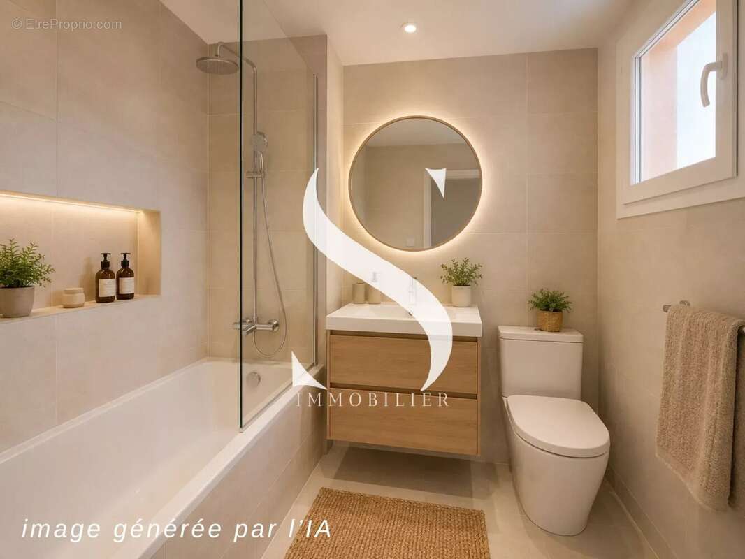 Appartement T1 avec balcon à Vallauris - photo 9