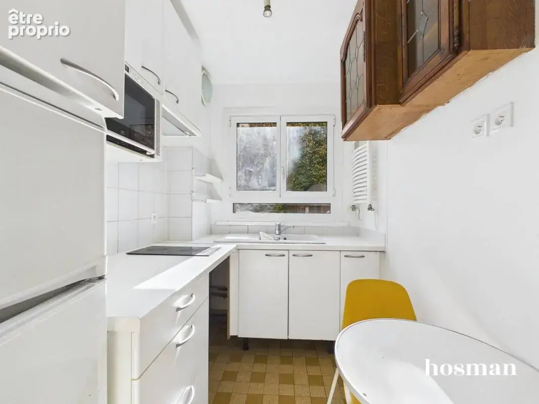 Studio 24m² Rue Saint-Fargeau, Paris - Cave et ascenseur en plein quartier vivant - photo 7