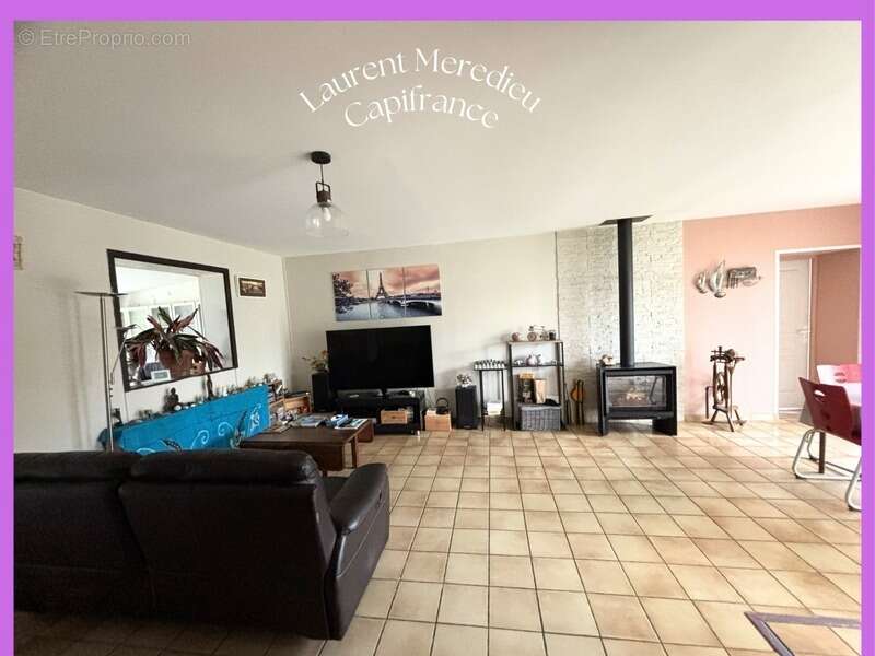 Maison de plain-pied de 130 m²- 4 chambres- avec grand jardin piscinable – Saint-Romain-la-Virvée - photo 2