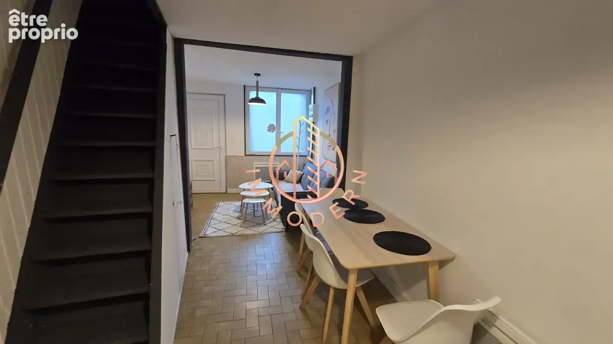 Maison t3 meublée   2 chambres   douai - photo 1