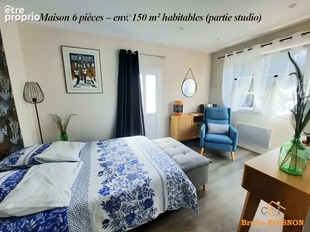 Ensemble immobilier, 3 maisons + dépendances - photo 12