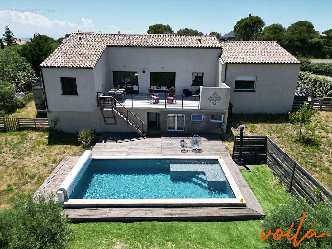 REF - OCCITANE - 15min CARCASSONNE - Maison plain-pied 165m² - 3 chambres + T2 - Garage - Piscine - photo 3