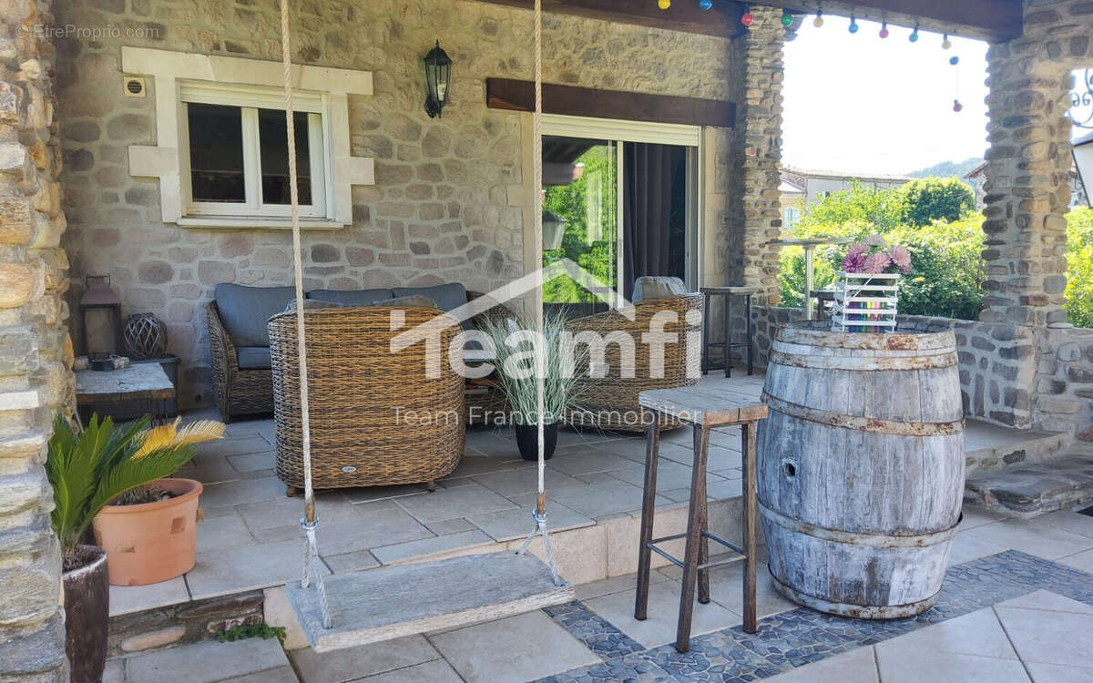Terrasse Maison 1 - Maison à BESSEGES