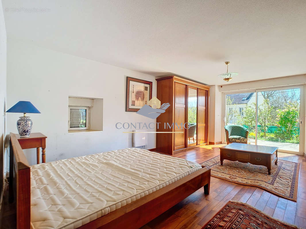 maison 1 - chambre rdc avec terrasse - Maison à SAINT-CARADEC-TREGOMEL