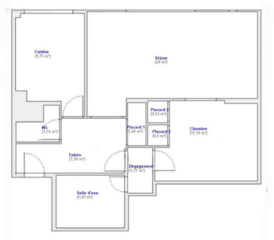 Appartement à PARIS-12E