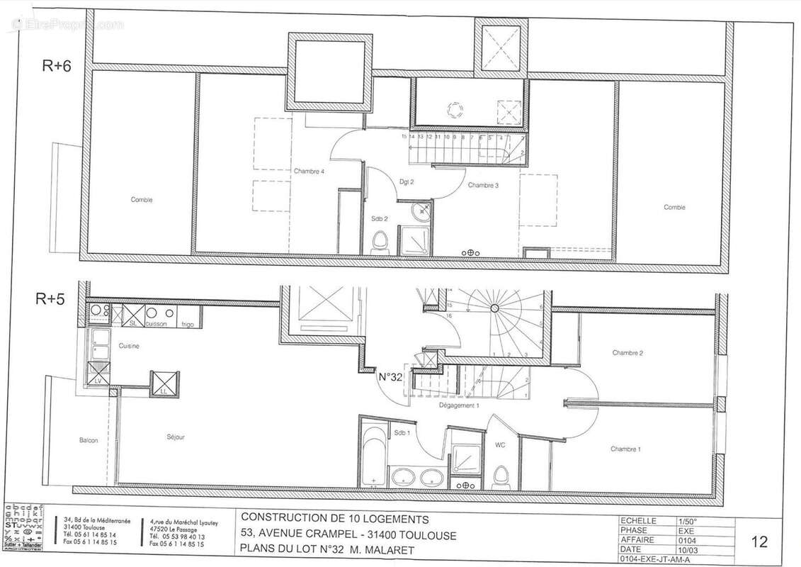 Appartement à TOULOUSE