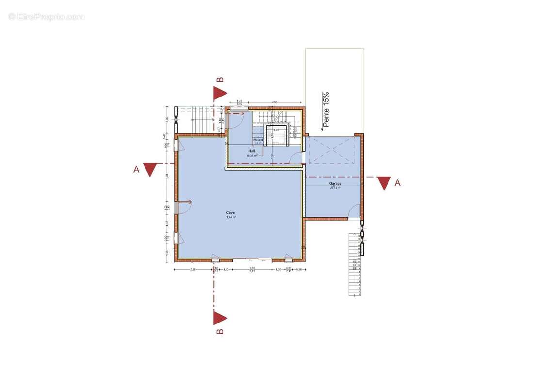 Terrain à SAINTE-MARIE