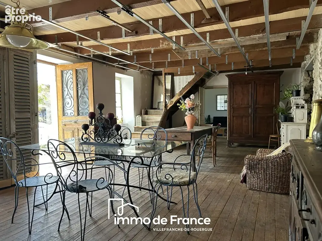 Corps de ferme Sanvensa maison 5 pièces 130 m², grange et hangar sur 6220 m² de terrain plat - photo 3