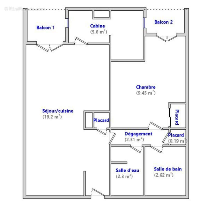 Appartement à LE TOUQUET-PARIS-PLAGE