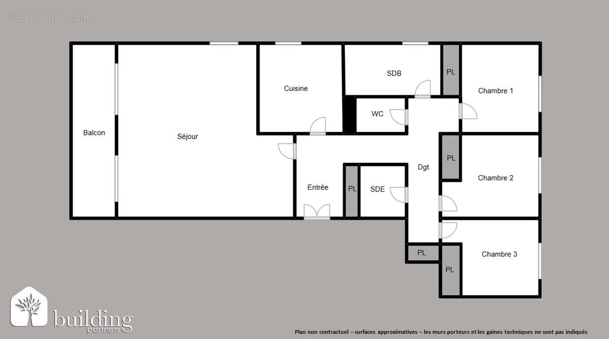 Appartement à COURBEVOIE